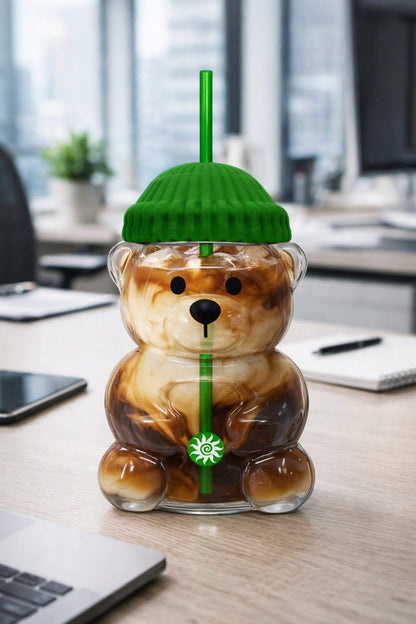 Bearista Cam Bardak | Sınırlı Stok